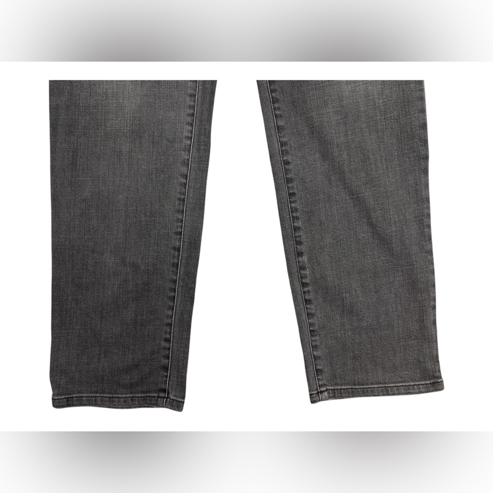 Eileen Fisher Organic Cotton Stretch High Waisted Jeans Carbon Grey - Picture 6 of 14